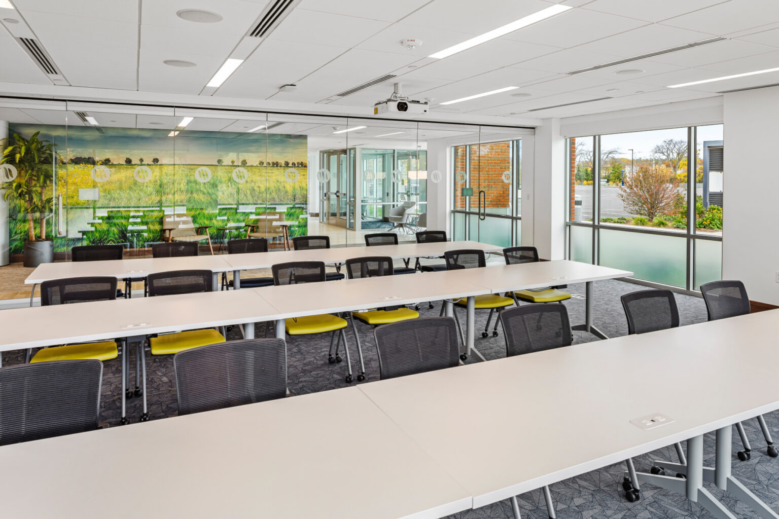Clearview frameless movable walls